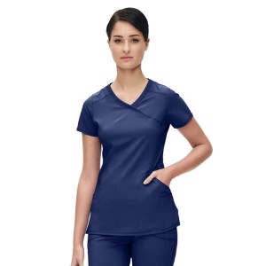  Μπλούζα Γυναικεία Με Σταυρωτή Λαιμόκοψη