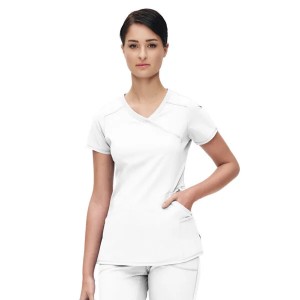  Μπλούζα Γυναικεία Με Σταυρωτή Λαιμόκοψη