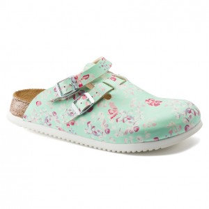 Kay SL Flower Field Mint MF Αντιολισθητικό Σαμπό - Birkenstock