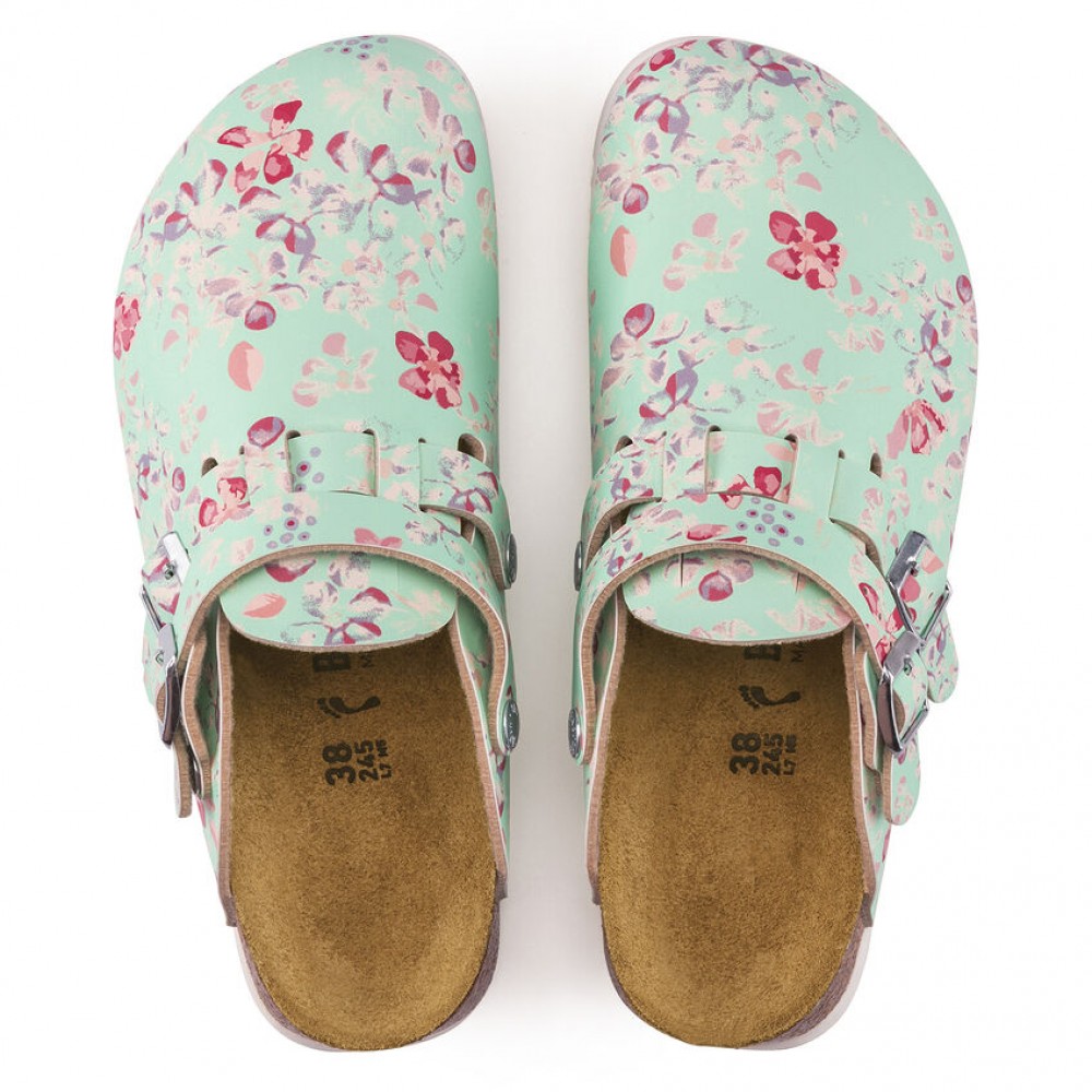 Kay SL Flower Field Mint MF Αντιολισθητικό Σαμπό - Birkenstock