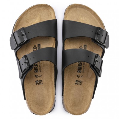 Arizona SL Black/Black Normal MF Super Grip Αντιολισθητικό Πέδιλο - Birkenstock