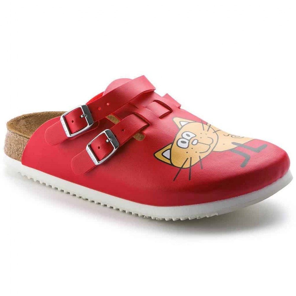 Kay SL Cat Red MF Αντιολισθητικό Σαμπό - Birkenstock