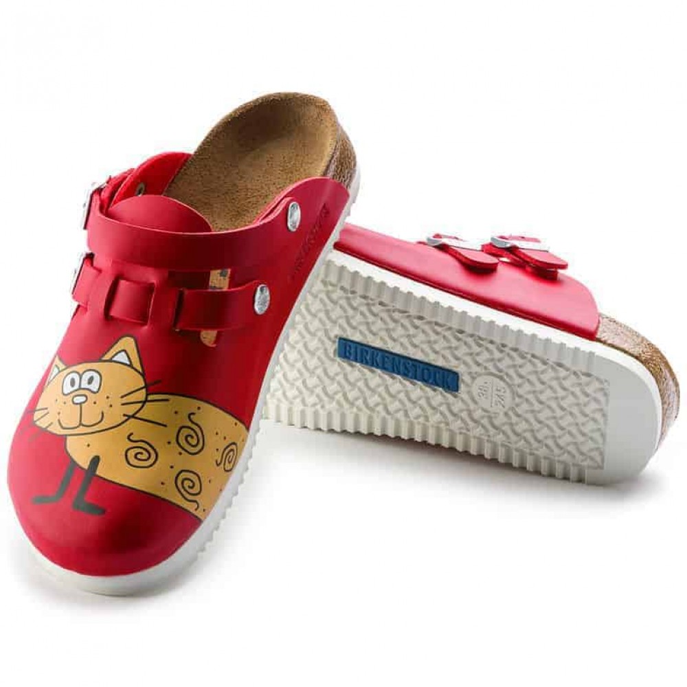 Kay SL Cat Red MF Αντιολισθητικό Σαμπό - Birkenstock