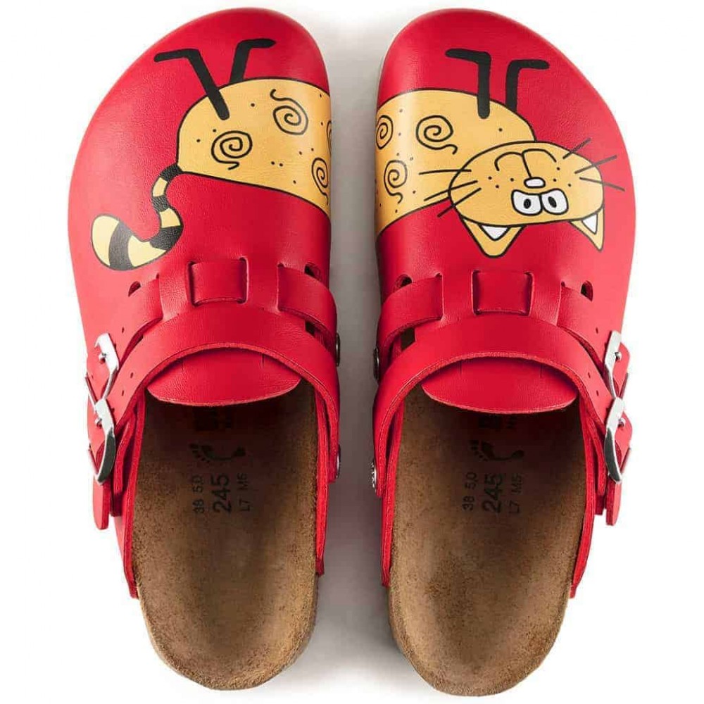 Kay SL Cat Red MF Αντιολισθητικό Σαμπό - Birkenstock