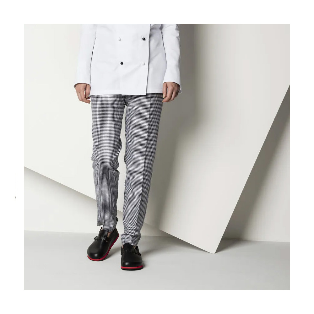 Kay SL Black/Red Leather Normal Αντιολισθητικό Σαμπό - Birkenstock