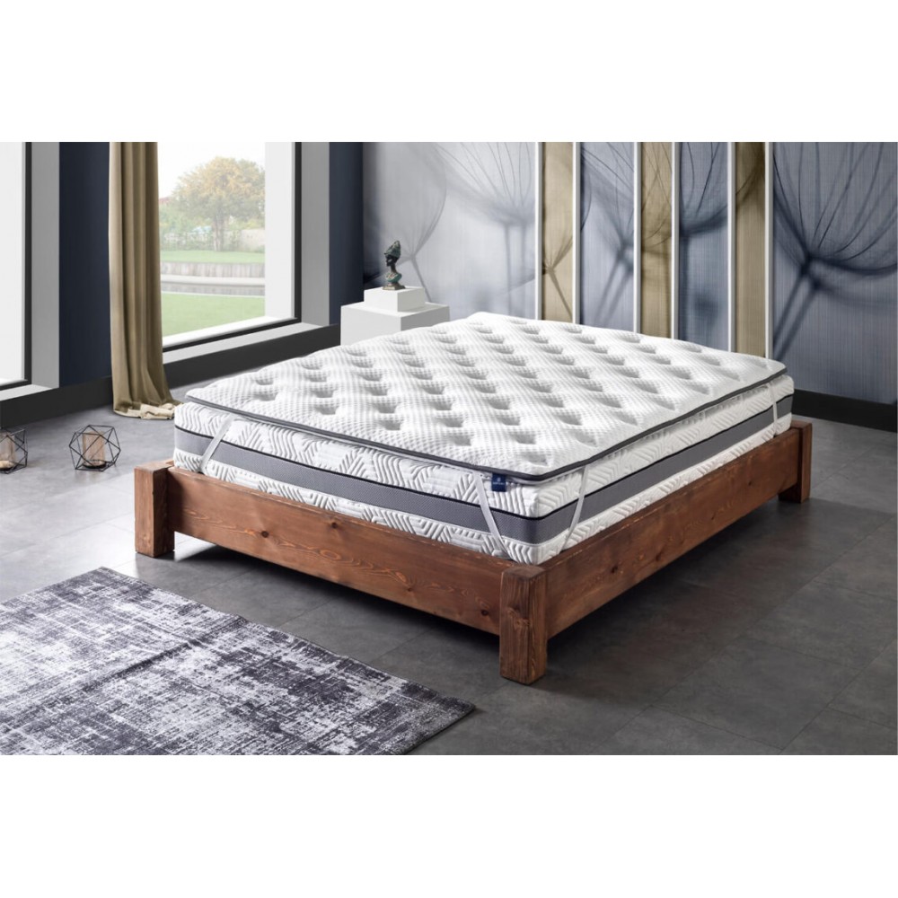 Ανώστρωμα με Καπιτονέ Κάλυμμα εμποτισμένο με Aloe Vera