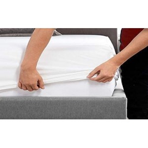 ΑΔΙΑΒΡΟΧΟ ΒΑΜΒΑΚΕΡΟ-PU ΚΑΛΥΜΜΑ ΣΤΡΩΜΑΤΟΣ ΜΕ ΛΑΣΤΙΧΟ 90Χ190CM