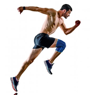 Επιγονατίδα Ελαστική με Μπανέλες & Επίθεμα Σιλικόνης Aqtivo Sport