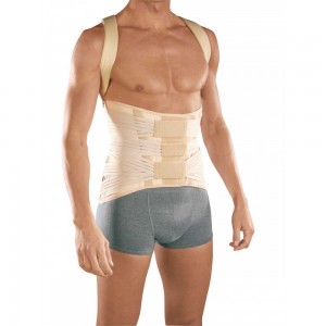 Ελαστική Ζώνη Οσφύος - Ράχης Με Εύκαμπτες Πλαστικές Μπανέλες SAT - Ανδρική 