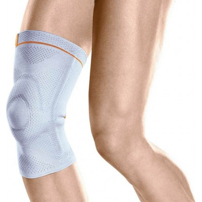 Ελαστική Κλειστή Επιγονατίδα με Επίθεμα Σιλικόνης & Πλάγιες Εύκαμπτες Μπανέλες ''Genu Hit''