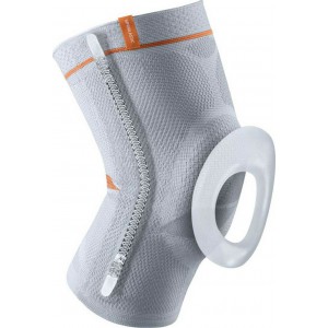 Ελαστική Κλειστή Επιγονατίδα με Επίθεμα Σιλικόνης & Πλάγιες Εύκαμπτες Μπανέλες ''Genu Hit''