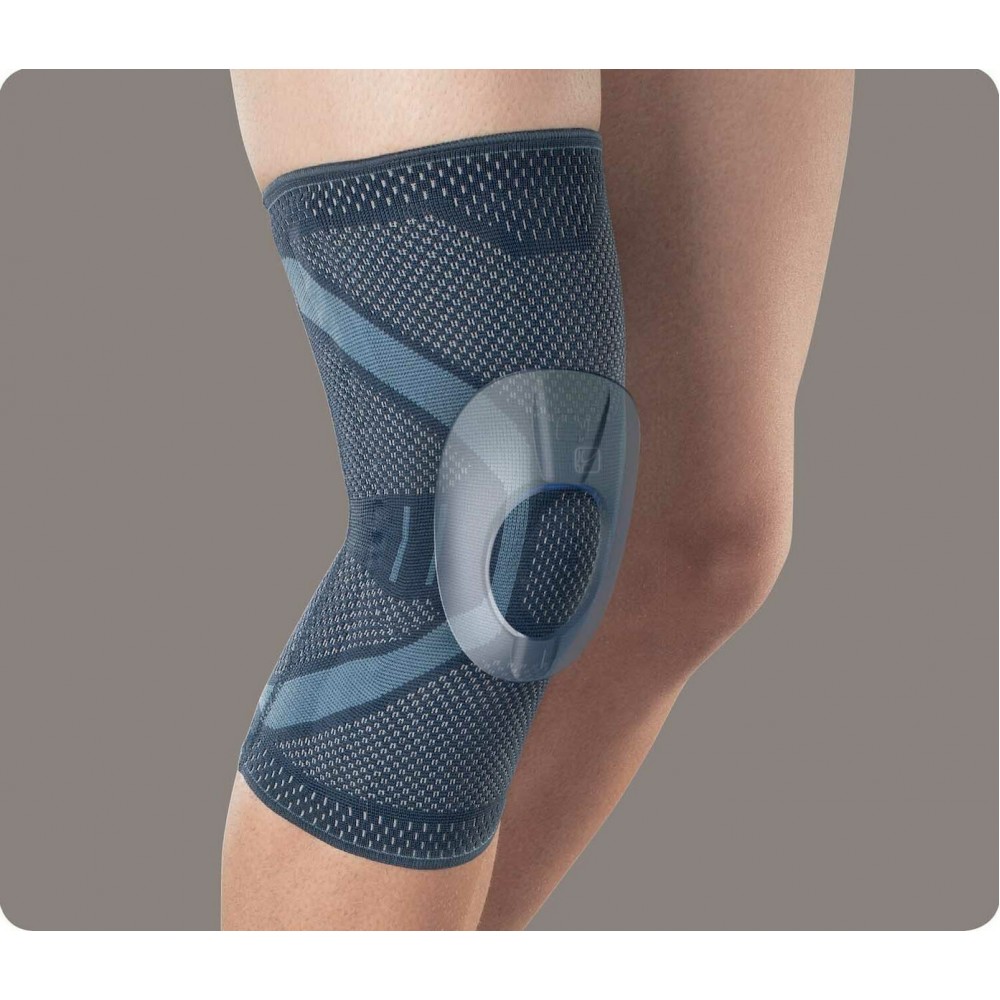 Ελαστική Επιγονατίδα με Επίθεμα Σιλικόνης & Πλάγιες Εύκαμπτες Μπανέλες "Genulastik" 