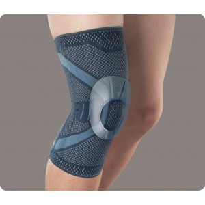 Ελαστική Επιγονατίδα με Επίθεμα Σιλικόνης & Πλάγιες Εύκαμπτες Μπανέλες "Genulastik" 