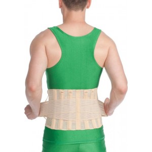 Ελαστική Ζώνη Οσφύος με Εύκαμπτες Πλαστικές Μπανέλες 24cm