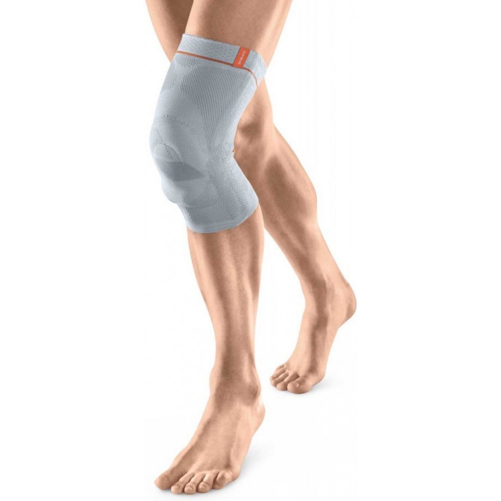 Επιγονατίδα Ελαστική Κλειστή με Επίθεμα Σιλικόνης & Δύο Πλάγιες Μπανέλες ''Meniscus'' 