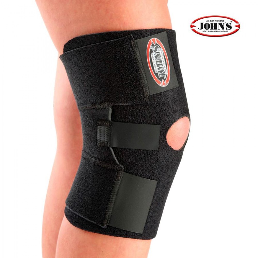 Επιγονατίδα Wrap Round Black Line