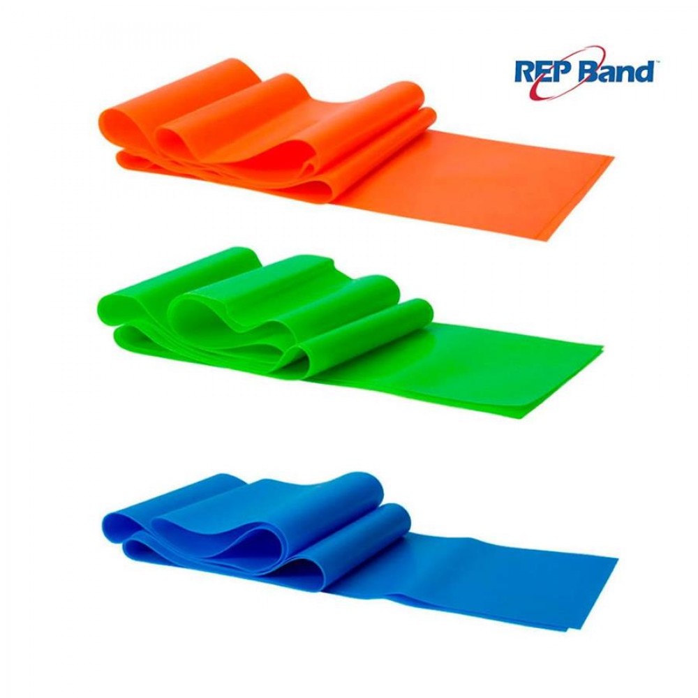 Λάστιχο Γυμναστικής Rep Band 3 - PACK x1.5m (ORANGE-GREEN-BLUE)