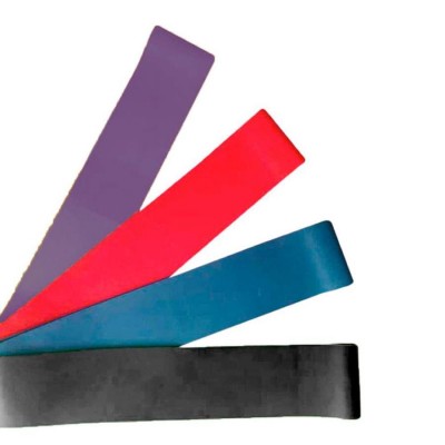 Λάστιχα Γυμναστικής 4 PACK (Purple - Red - Blue - Black) Gym Band