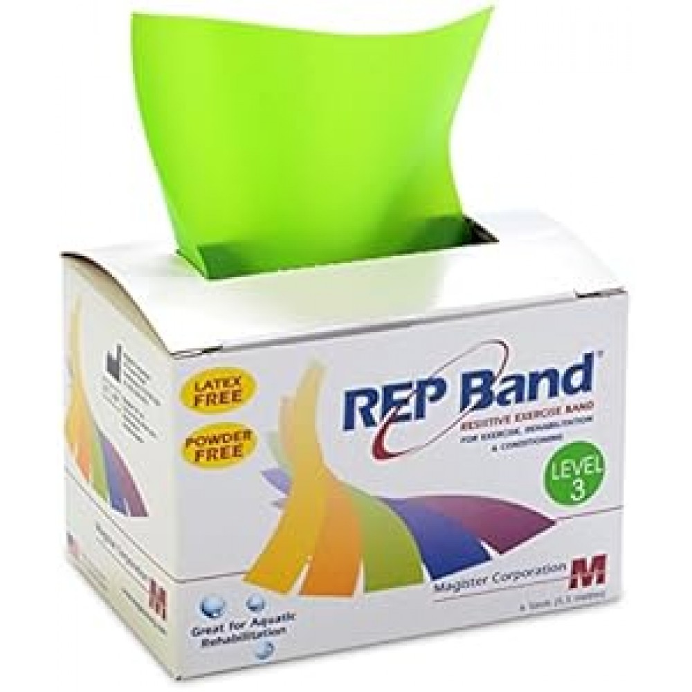 Λάστιχο Γυμναστικής Rep Band LEVEL 3 Green (5.5m)
