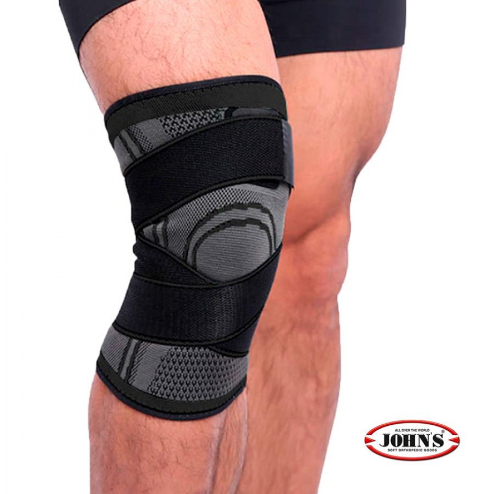 ΕΠΙΓΟΝΑΤΙΔΑ ΜΕ ΕΛΑΣΤΙΚΕΣ ΔΕΣΤΡΕΣ E-FORCE JOHN’S