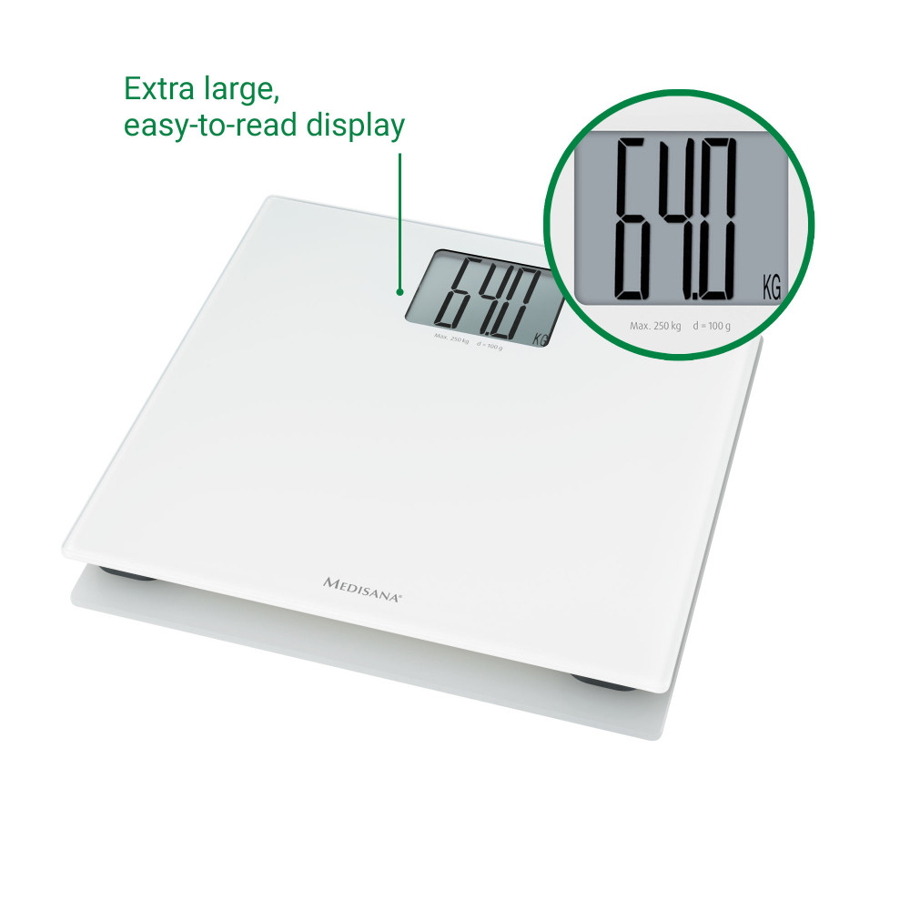 Γυάλινη Ηλεκτρονική Ζυγαριά 250kg