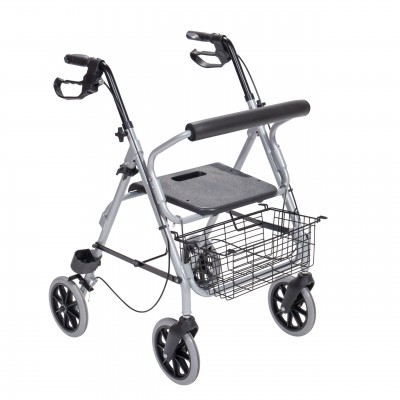 Περιπατητήρας Rollator Αλουμινίου “Silver”